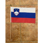 Slovenia large Hand Flag