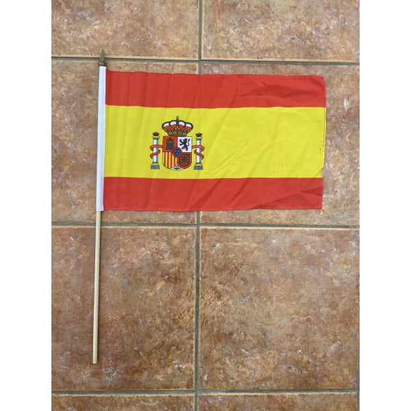 Spain State large Hand Flag
