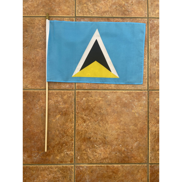 St Lucia large Hand Flag