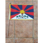 Tibet large Hand Flag