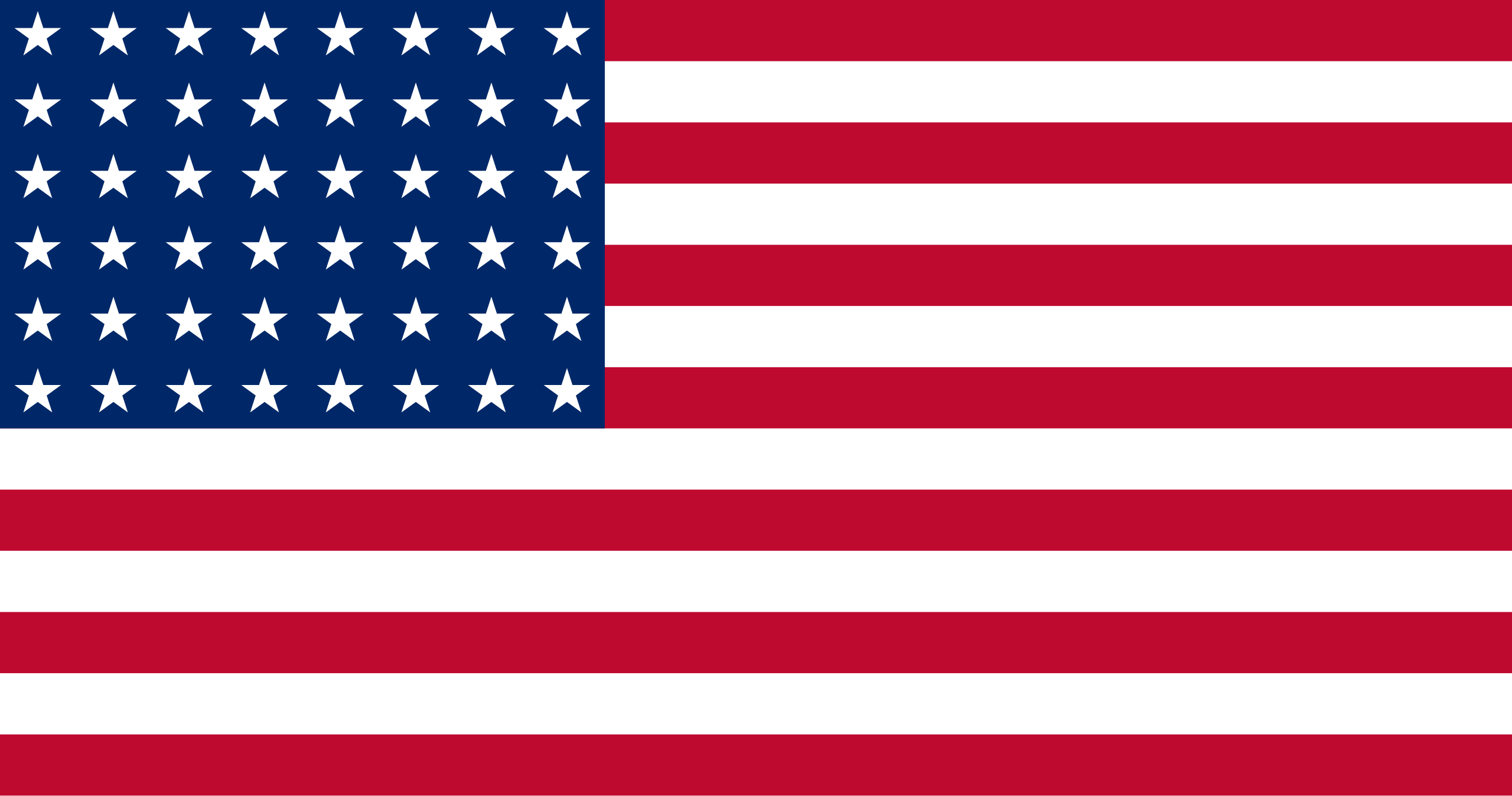 USA 48 Stars USA 1912 1959 48 Stars 5'x3' - Image 1