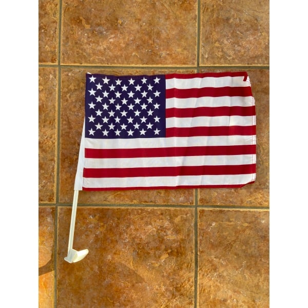 USA Car Flag