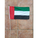 United Arab Emirates (UAE) large hand flag