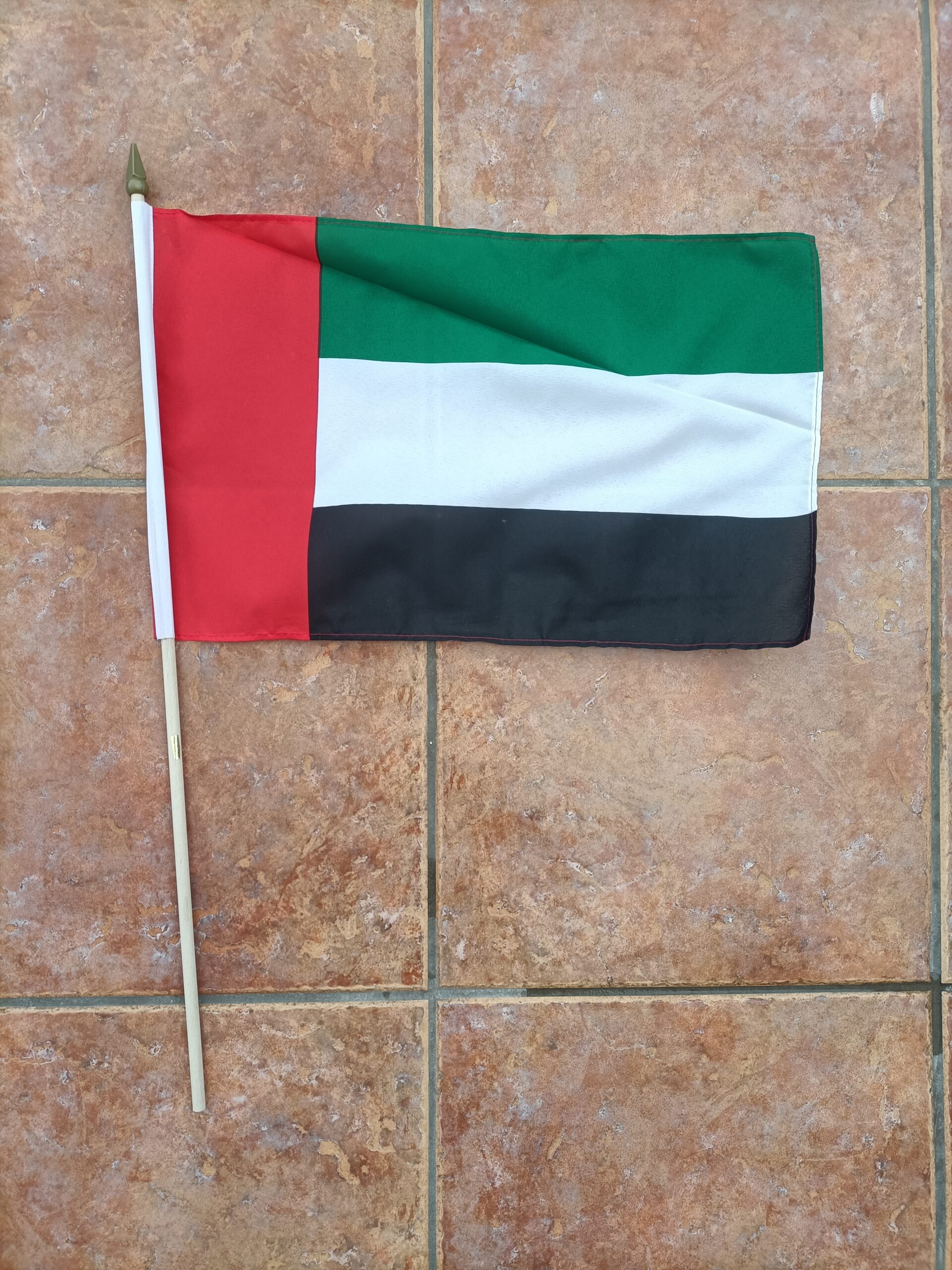 United arab emirates United Arab Emirates (UAE) large hand flag - Image 1