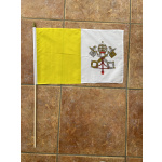 Vatican City Large Hand Flag