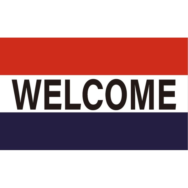 Welcome 5'x3'