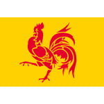 Wallonien (Coq Wallon) 5'x3'