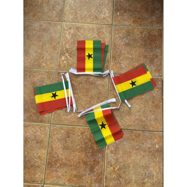 6m 20 flag Ghana bunting