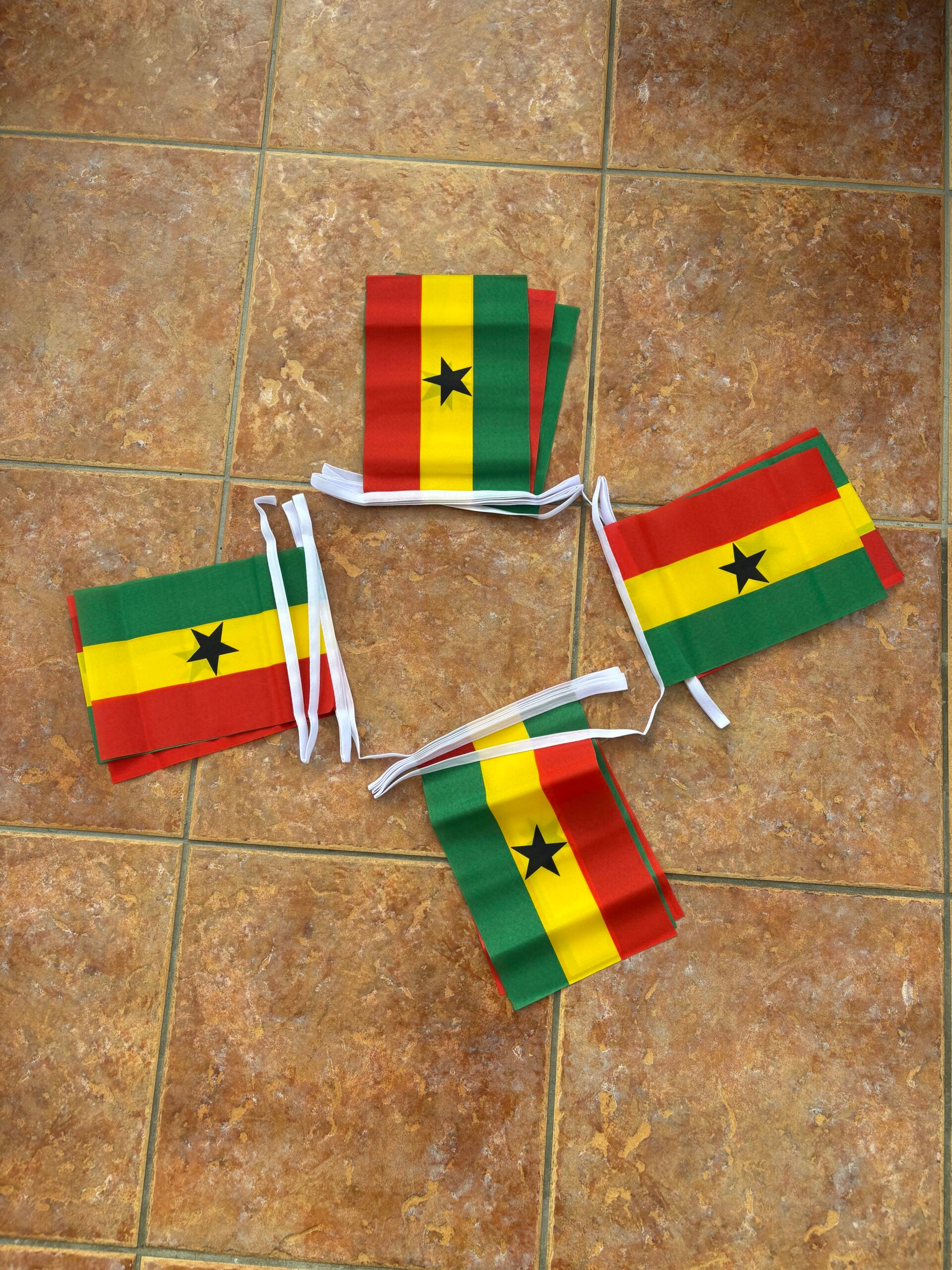 Ghana 6m 20 flag Ghana bunting - Image 1