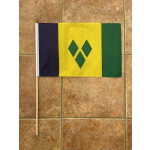 St Vincent and the Grenadines large hand flag