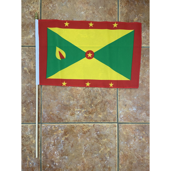 Grenada Large Hand Flag