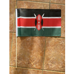 Kenya large Hand Flag