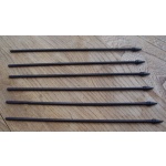 12" Plastic Hand Flag Sticks
