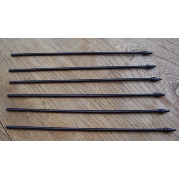 12" Plastic Hand Flag Sticks