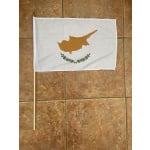 Cyprus large hand flag