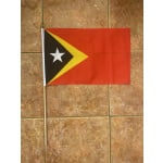 East Timor large Hand Flag