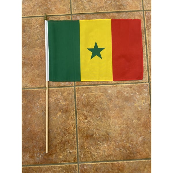 Senegal large hand Flag