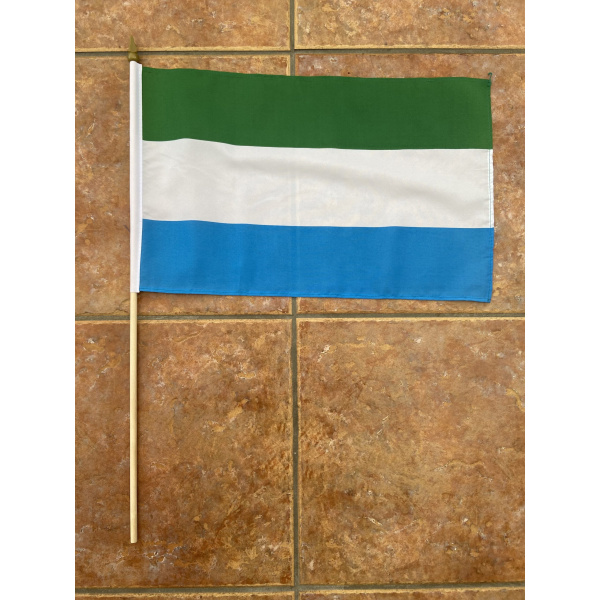 Sierra Leone large Hand Flag
