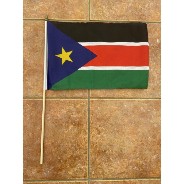 Southern Sudan large Hand Flag