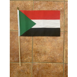 Sudan large Hand Flag