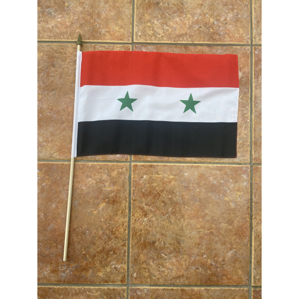Syria Hand large Flag (2 stars)