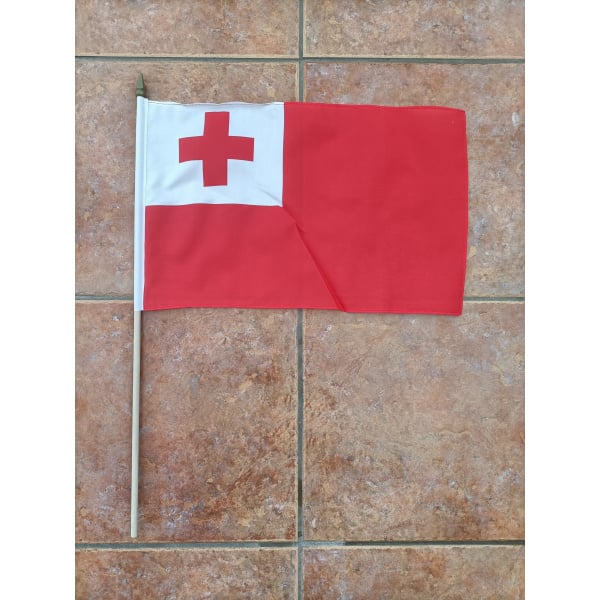 Tonga large Hand Flag