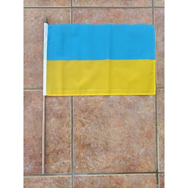 Ukraine large Hand Flag
