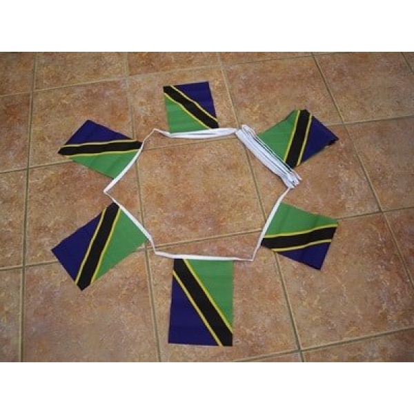 6m 20 flag Tanzania bunting