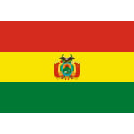 Bolivia State Hand Flag