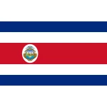 Costa Rica 3'x2'
