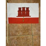 Gibraltar large hand flag