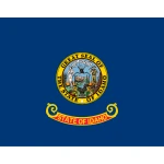 Idaho Table Flag