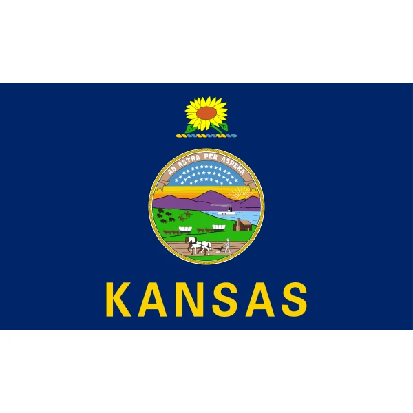 Kansas 5'x3'