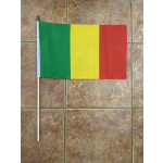 Mali large hand flag