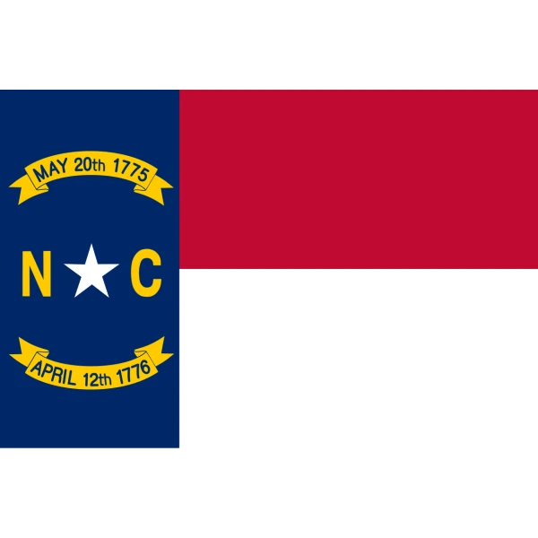 North Carolina 5'x3'