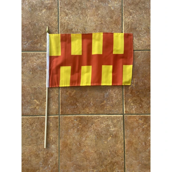 Northumberland large hand flag