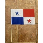 Panama large hand flag