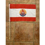French Polynesia large hand flag
