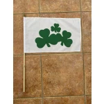Shamrock large hand flag (Ireland)