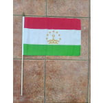 Tajikistan large hand flag