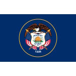Utah table flag  2011-2024