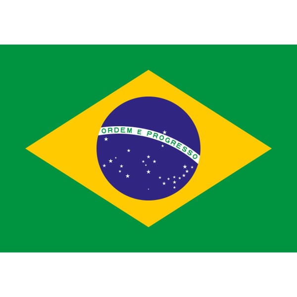 Brazil Medium table flag