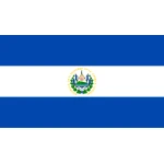 El Salvador hand flag