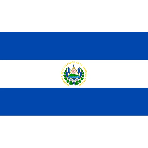 El Salvador hand flag