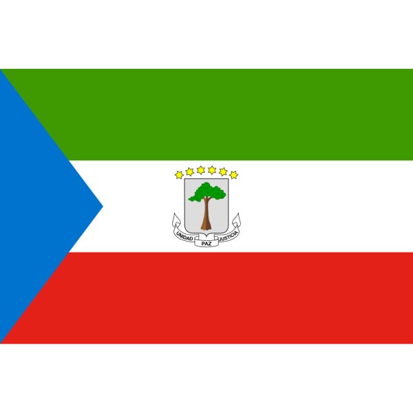 Equatorial Guinea Hand Flag