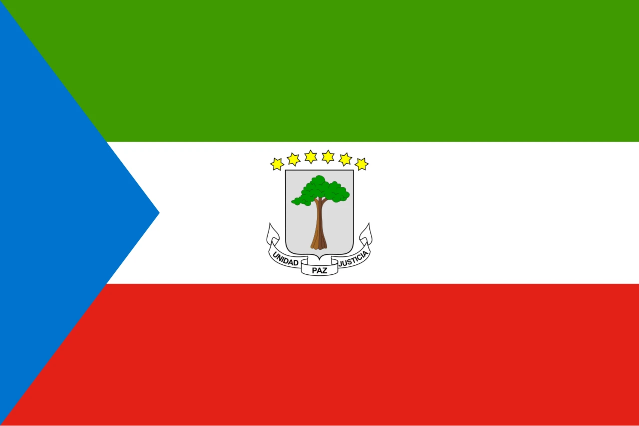 Equatorial Guinea Equatorial Guinea 5'x3' - Image 1