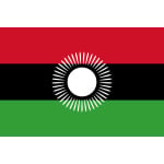 Malawi Table Flag (2010-2012)