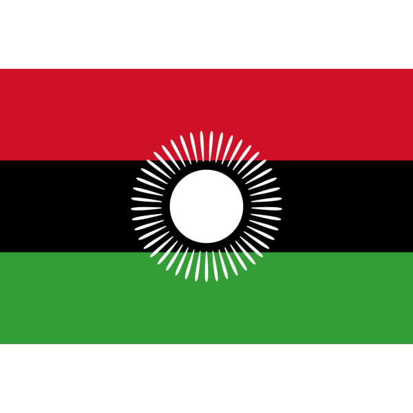 Malawi Table Flag (2010-2012)