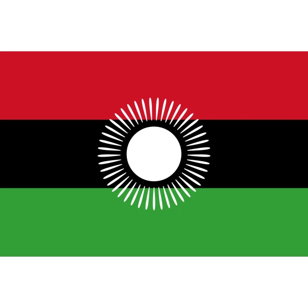 Malawi medium table flag (2010-2012)