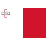 Malta medium hand flag